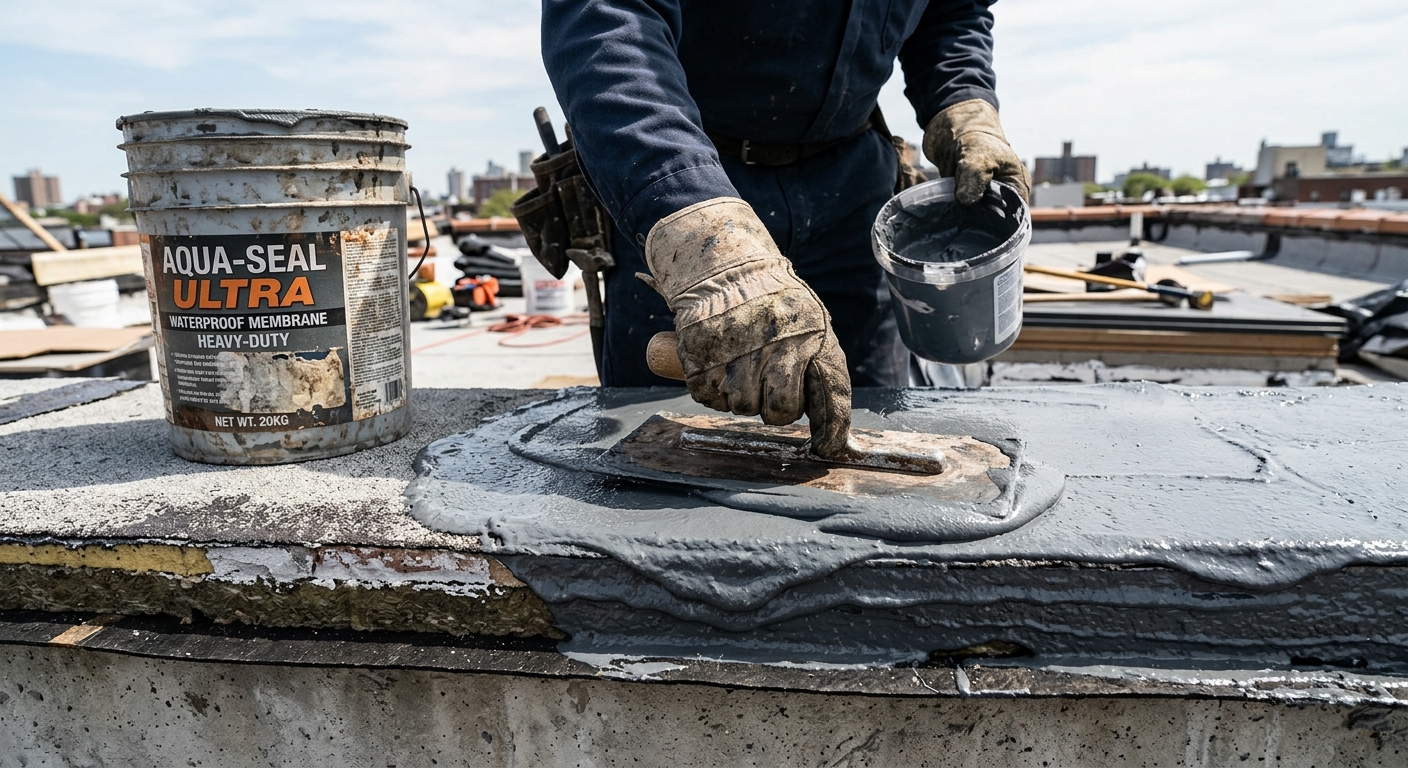 AquaShield waterproofing team of certified technicians